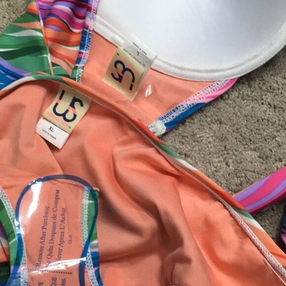 URBAN SEA multi colored wrap bikini. - Picture 9 of 9